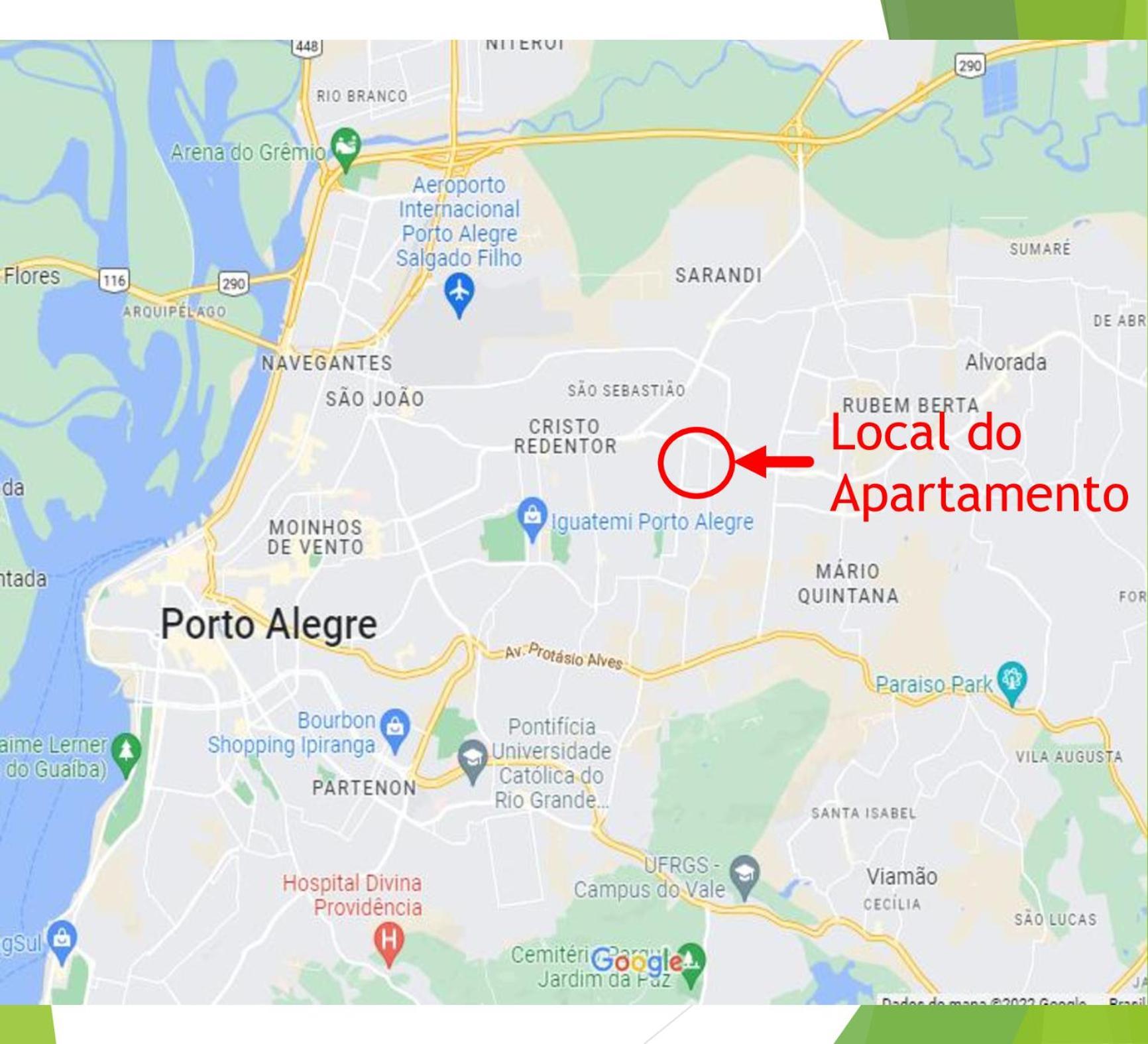 Apartamento Completo 2 Quartos Wi-Fi 300 Mbps Porto Alegre Dış mekan fotoğraf